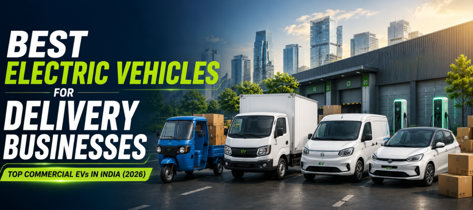 Best Electric Vehicles for Delivery Businesses in India (2026 Guide)
